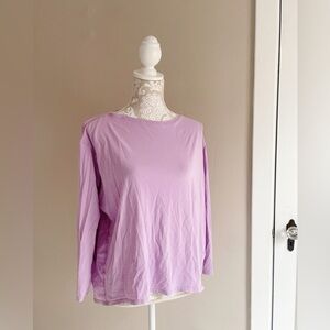 Lululemon Athletica Lavender Long Sleeve Women's Top 6